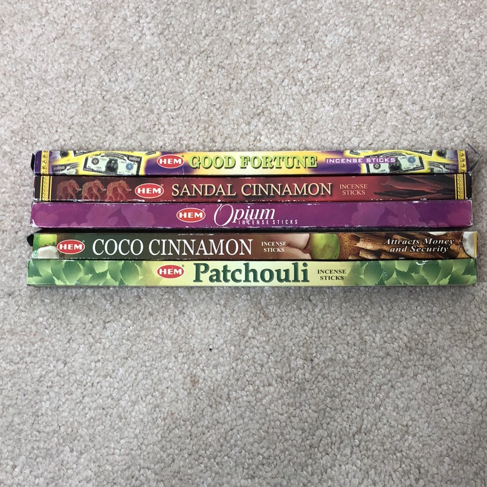 Hem Incense Sticks - Lot of 5